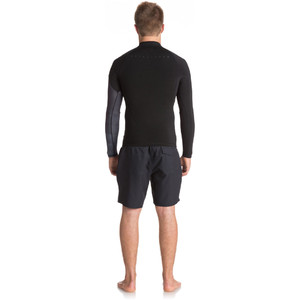 Quiksilver Syncro New Wave 1mm Manches Longues Noprne Top Jet Black Eqyw803007